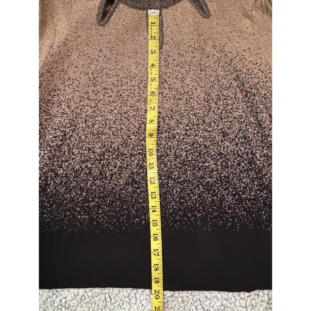 Adrienne Vittadini Gold and Black Cut out Size XL - Picture 5 of 6